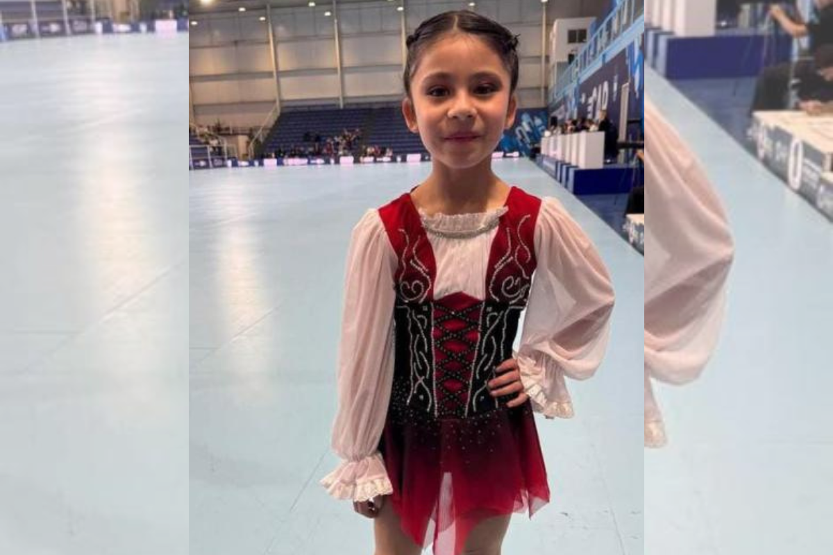 Emilia Jordán: campeona panamericana patinaje artístico